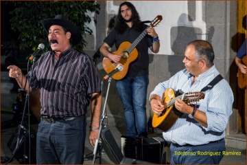 Noche de verseadores en Valsequillo (Foto Ildefonso Rodríguez)